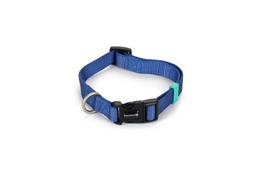 Beeztees Halsband Uni blau  L: 35 - 50 cm B: 20 mm