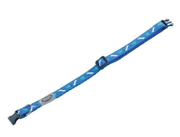 Nobby Halsband Mini Blau L: 20 - 35 cm B: 10 mm