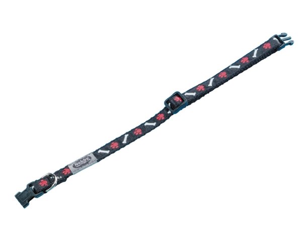 Nobby Halsband Mini Schwarz L: 20 - 35 cm B: 10 mm
